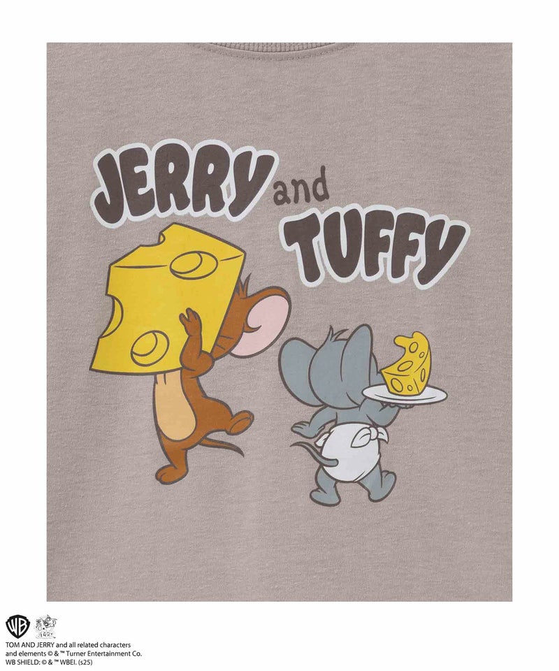 Tom and Jerry プリント長袖Tシャツ キッズ メール便 対応商品商品画像-3