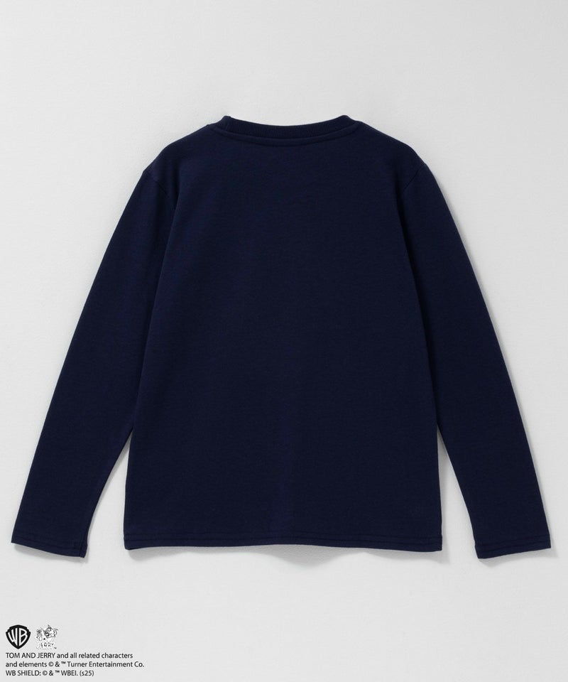 Tom and Jerry プリント長袖Tシャツ キッズ メール便 対応商品商品画像-2