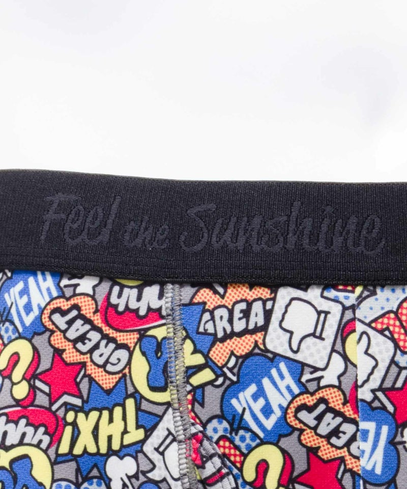 NAVY メッシュボクサーパンツ ロゴ柄 メンズ メール便 対応商品商品画像-6