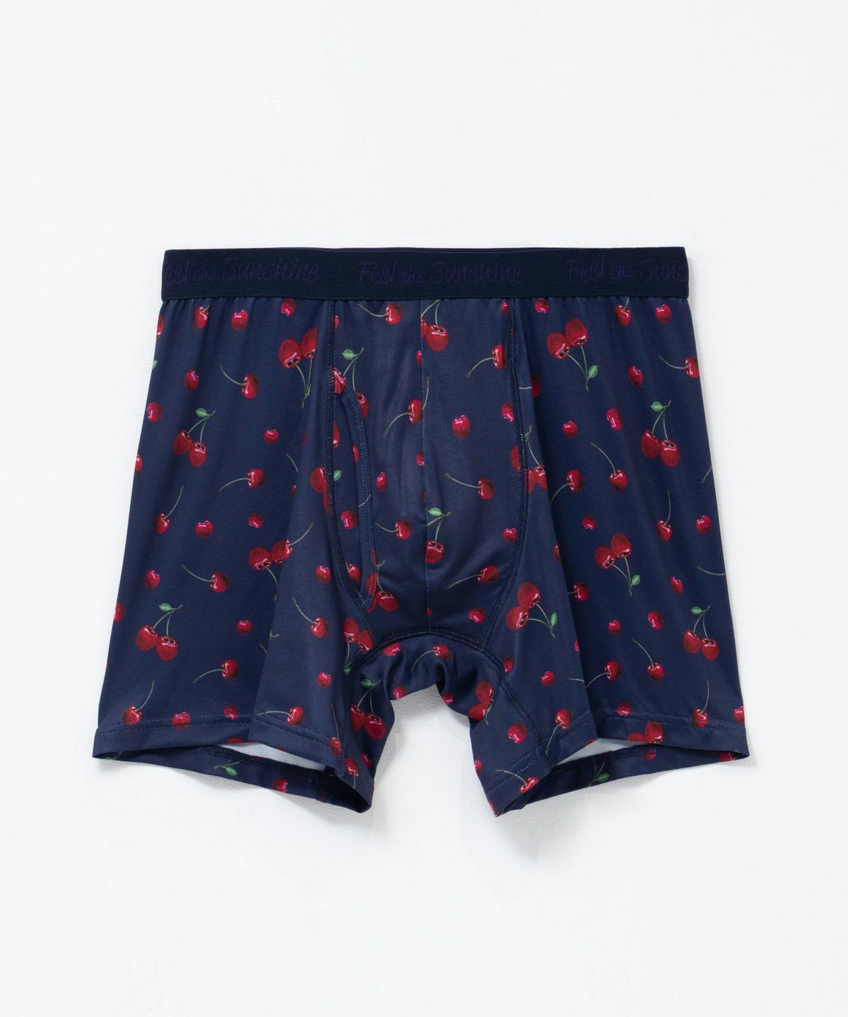 NAVY メッシュボクサーパンツ チェリー柄 メンズ ネコポス 対応商品