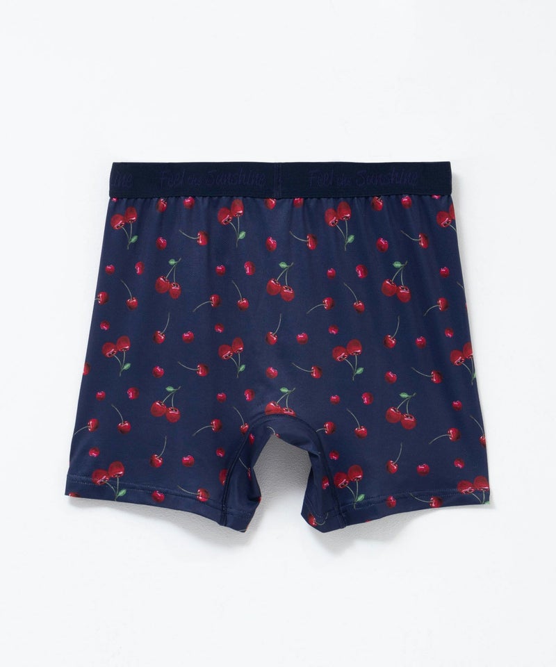 NAVY メッシュボクサーパンツ チェリー柄 メンズ メール便 対応商品商品画像-5