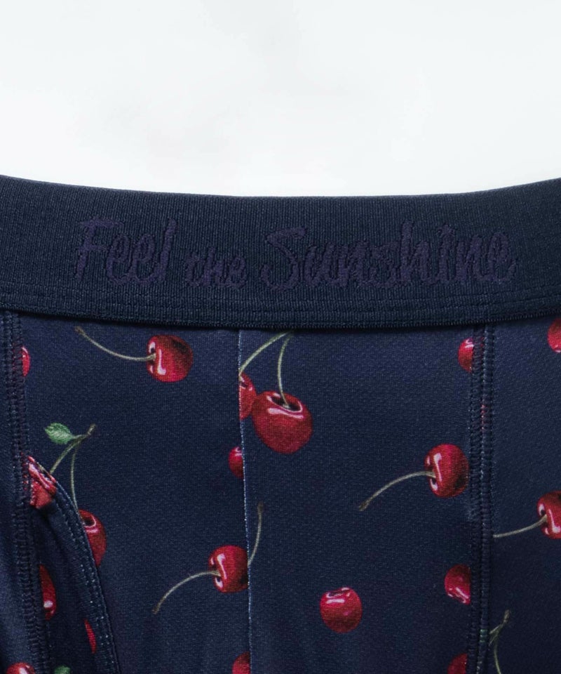 NAVY メッシュボクサーパンツ チェリー柄 メンズ メール便 対応商品商品画像-6