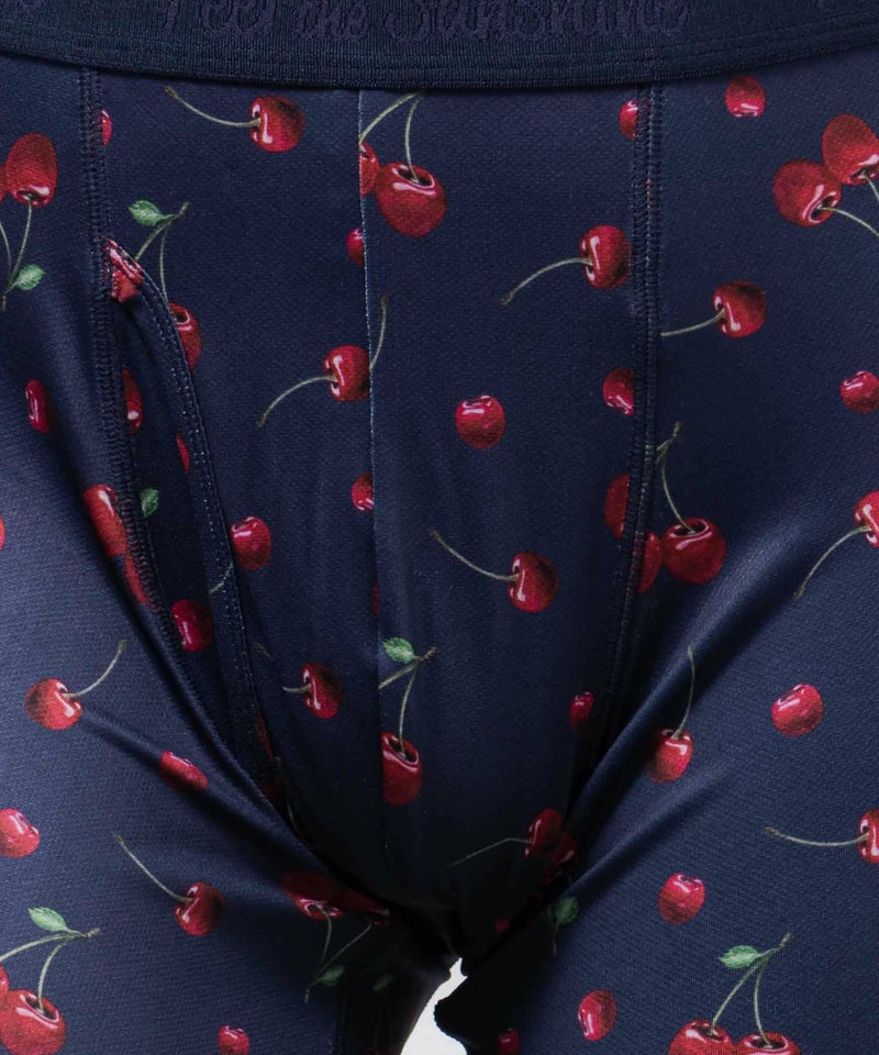 NAVY メッシュボクサーパンツ チェリー柄 メンズ メール便 対応商品商品画像-7