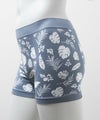 NAVY  成型ボクサーパンツ ボタニカル柄 メンズ メール便 対応商品商品サムネイル-2