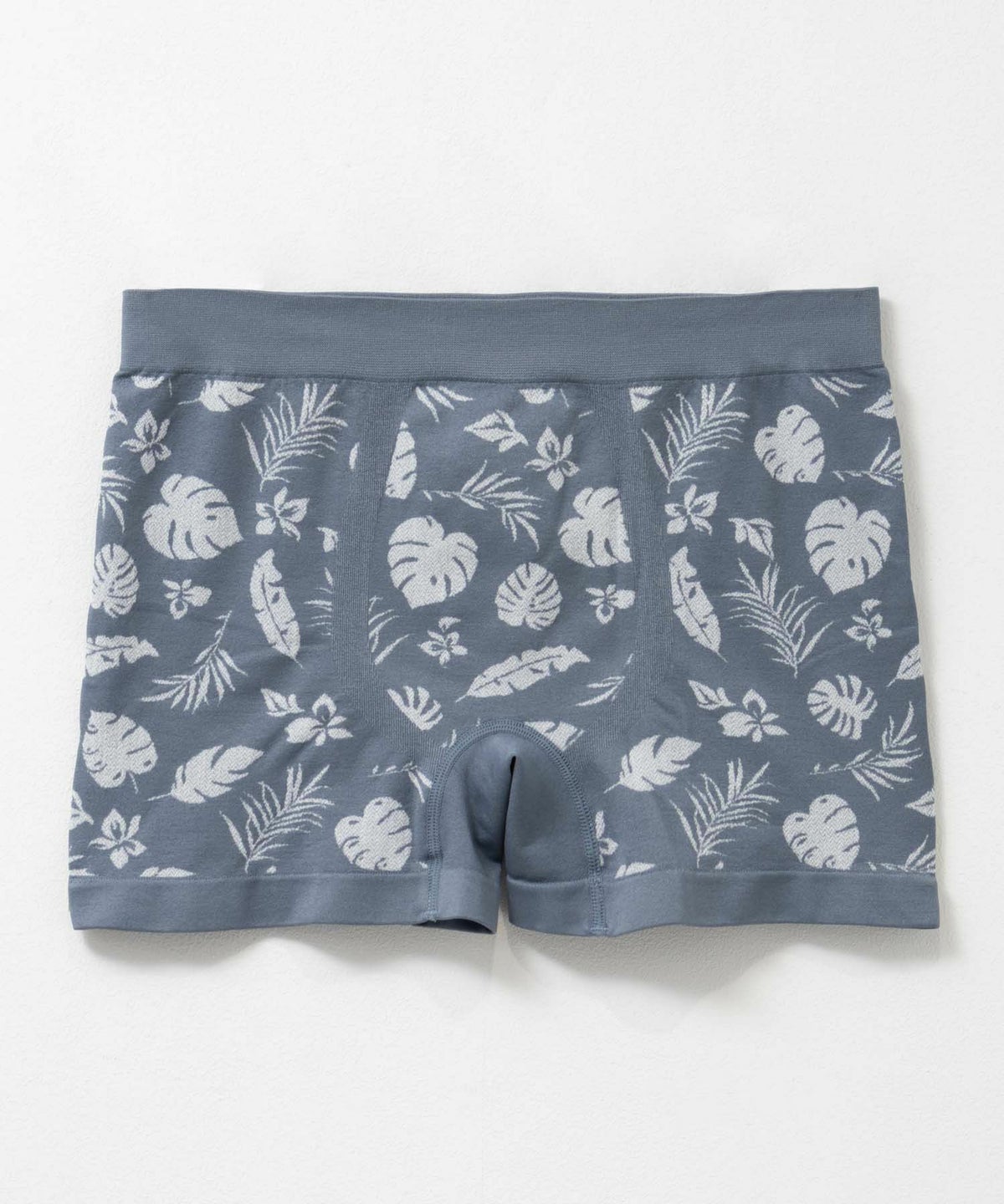 NAVY 成型ボクサーパンツ ボタニカル柄 メンズ ネコポス 対応商品