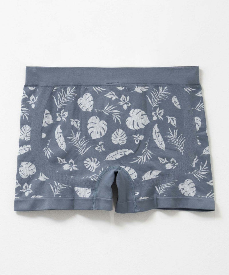 NAVY 成型ボクサーパンツ ボタニカル柄 メンズ メール便 対応商品商品画像-5