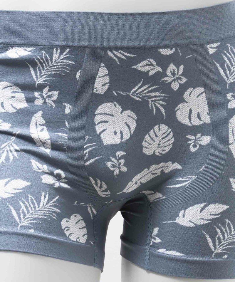 NAVY 成型ボクサーパンツ ボタニカル柄 メンズ メール便 対応商品商品画像-7
