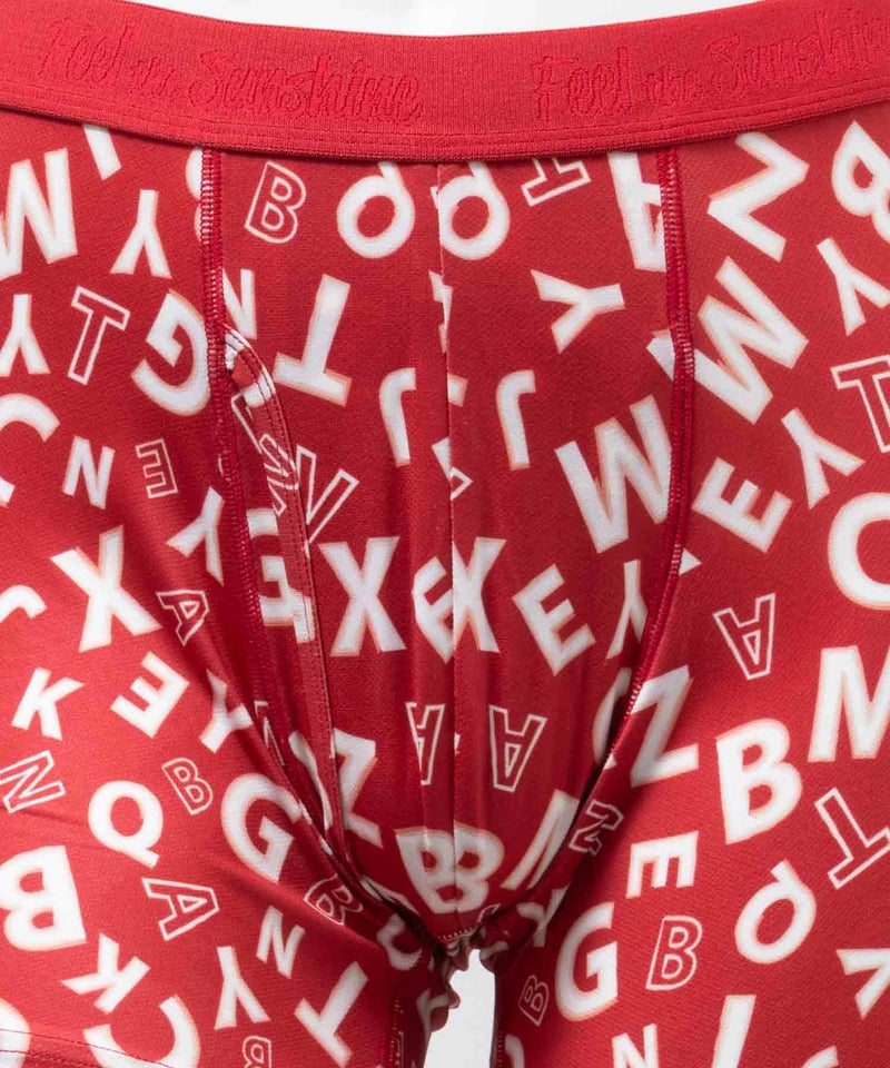 NAVY メッシュボクサーパンツ 英字柄 メンズ メール便 対応商品商品画像-7