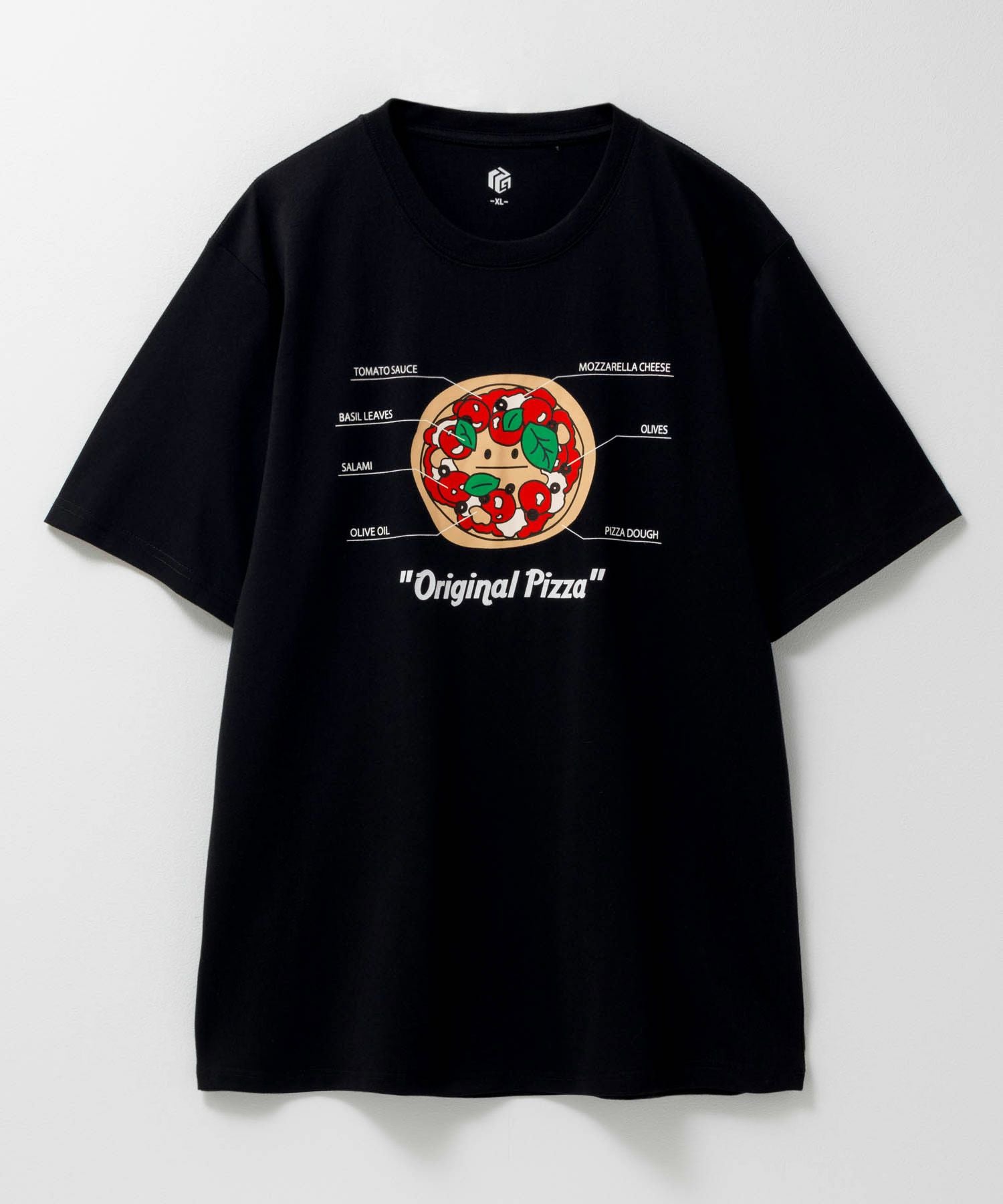 T-GRAPHICS ファストフードキャラプリント半袖Tシャツ メンズ