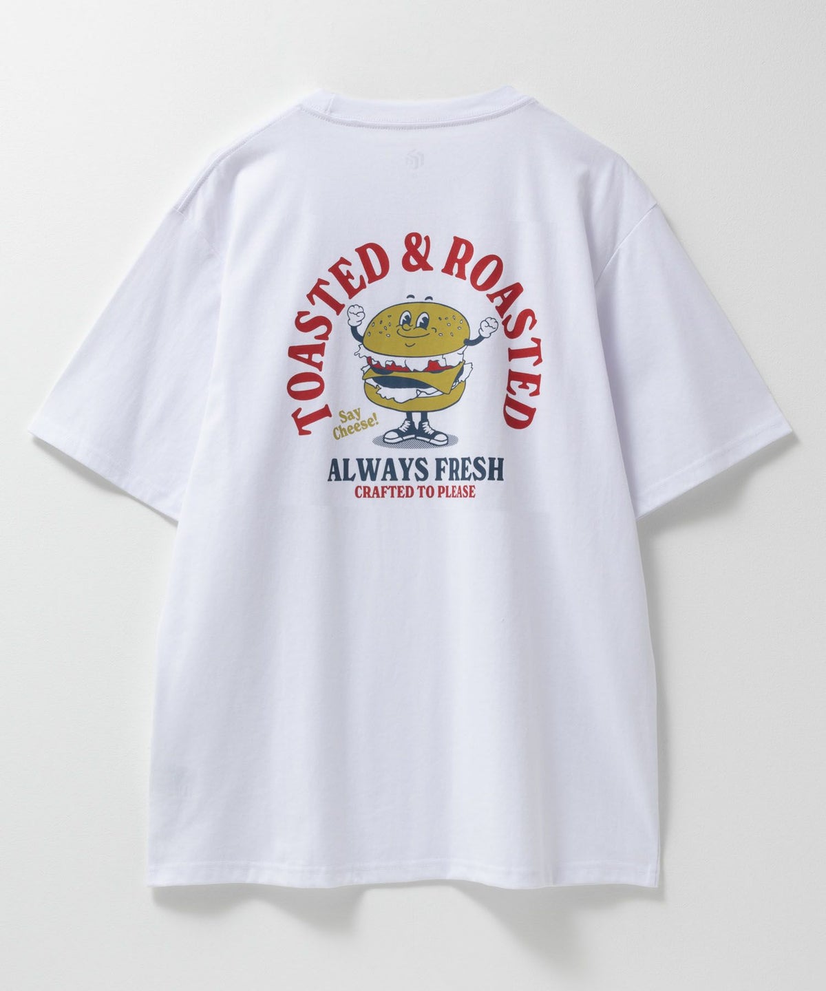 T-GRAPHICS ファストフードキャラプリント半袖Tシャツ メンズ ネコポス 対応商品