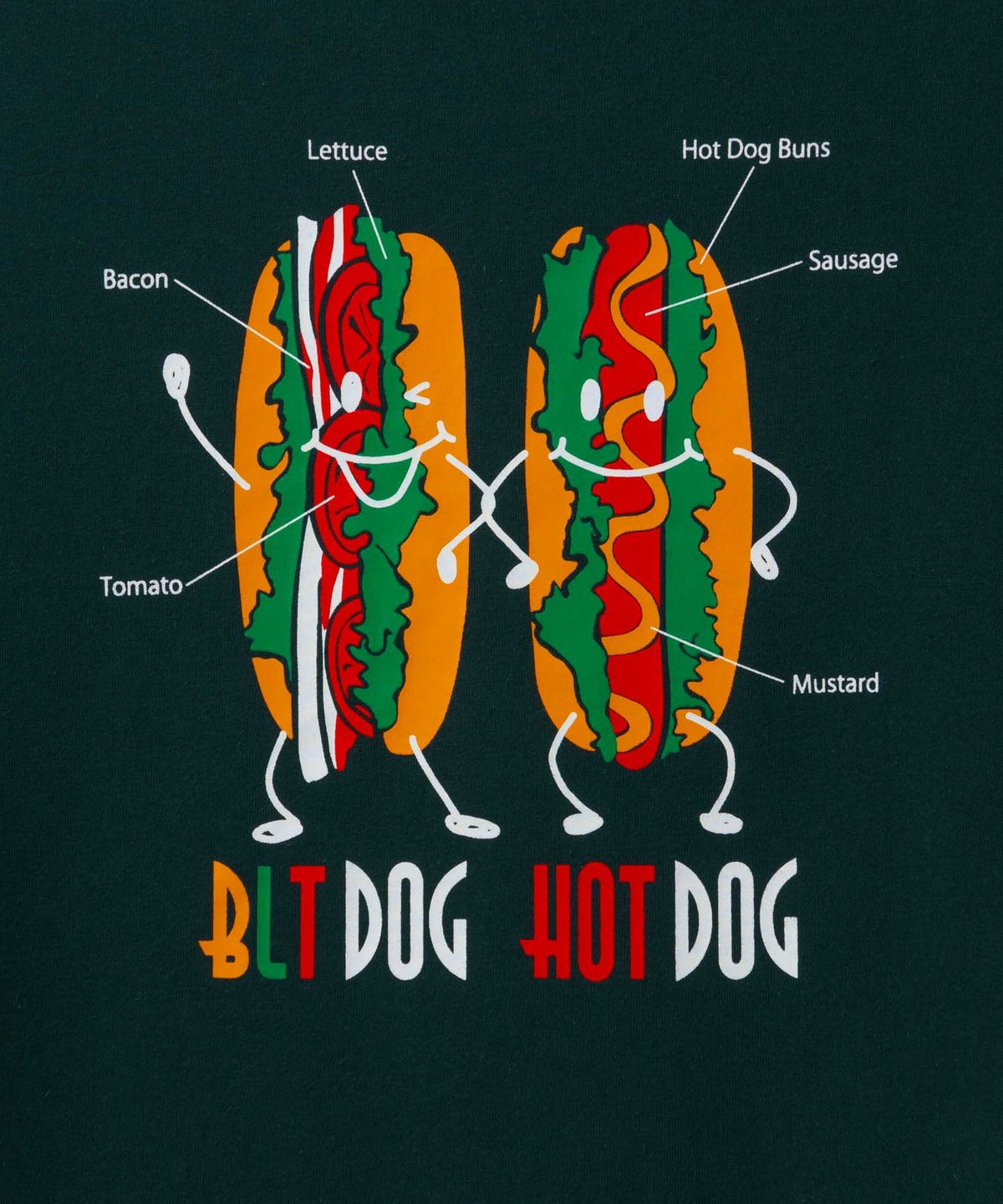 T-GRAPHICS ファストフードキャラプリント半袖Tシャツ メンズ ネコポス 対応商品