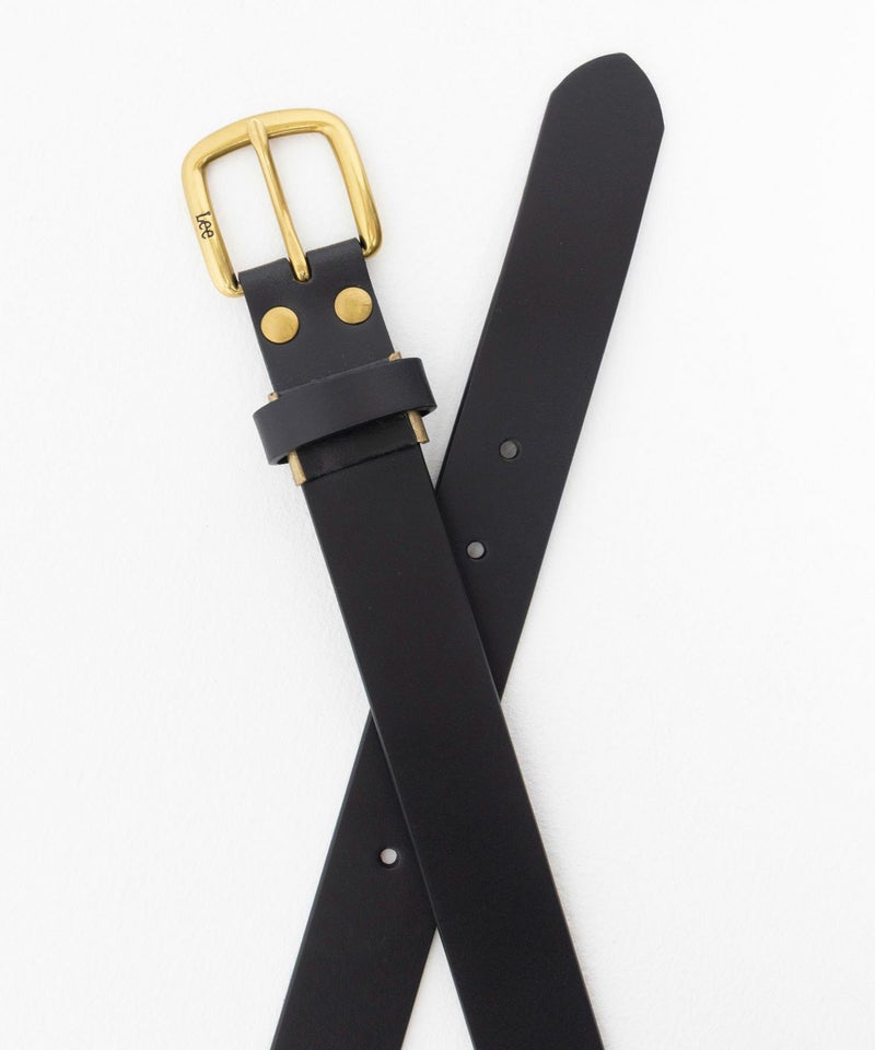 Lee 30mmナローレザーベルト メンズ商品画像-5
