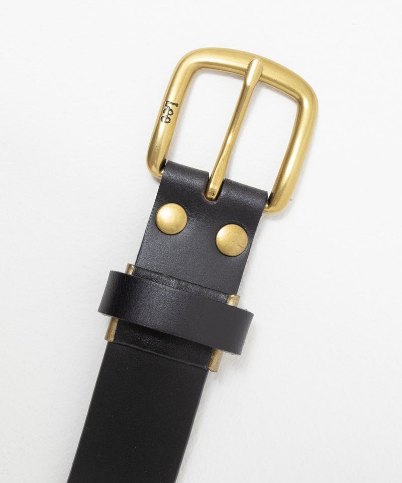 Lee 30mmナローレザーベルト メンズ商品画像-6