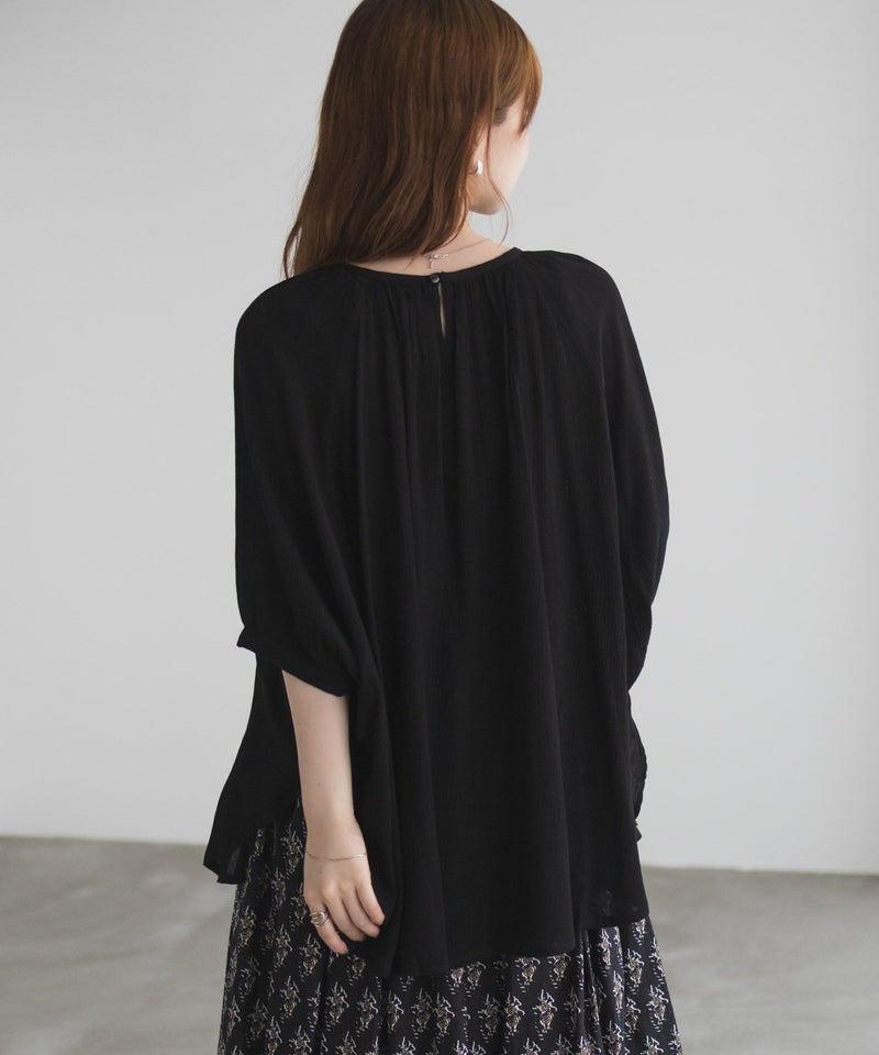 Howdy Marie インドファブリック ハシゴレースドルマンプルオーバー レディース商品画像-9