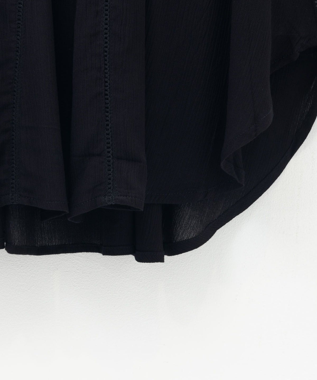 Howdy Marie インドファブリック ハシゴレースドルマンプルオーバー レディース