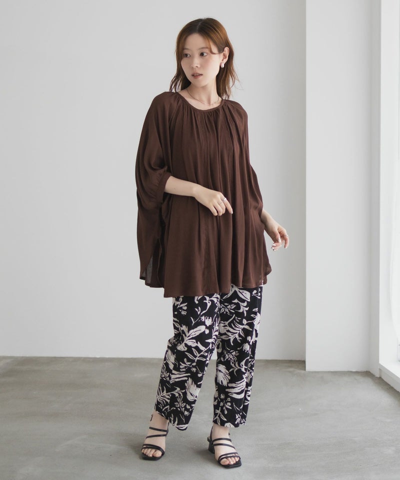 Howdy Marie  インドファブリック ハシゴレースドルマンプルオーバー レディース商品画像-34