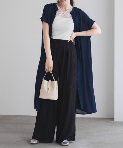 Howdy Marie インドファブリック 前開きワンピース レディース