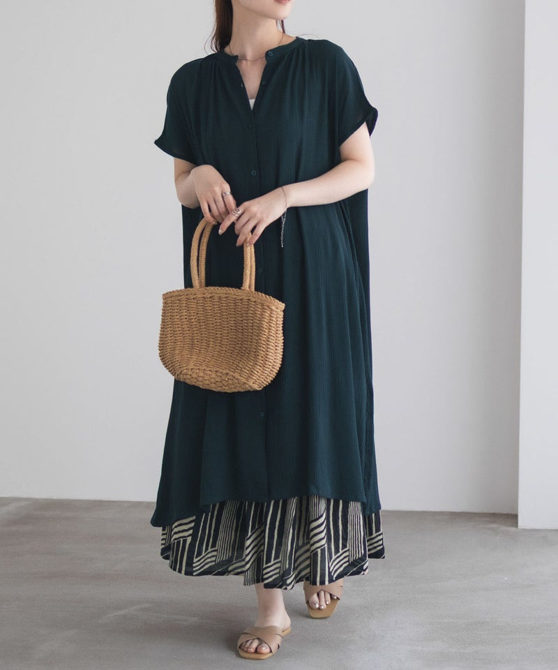 Howdy Marie インドファブリック 前開きワンピース レディース商品画像-3