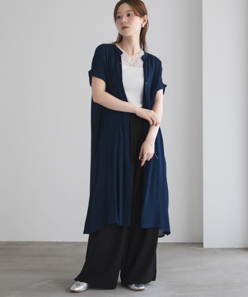 Howdy Marie  インドファブリック 前開きワンピース レディース商品画像-5