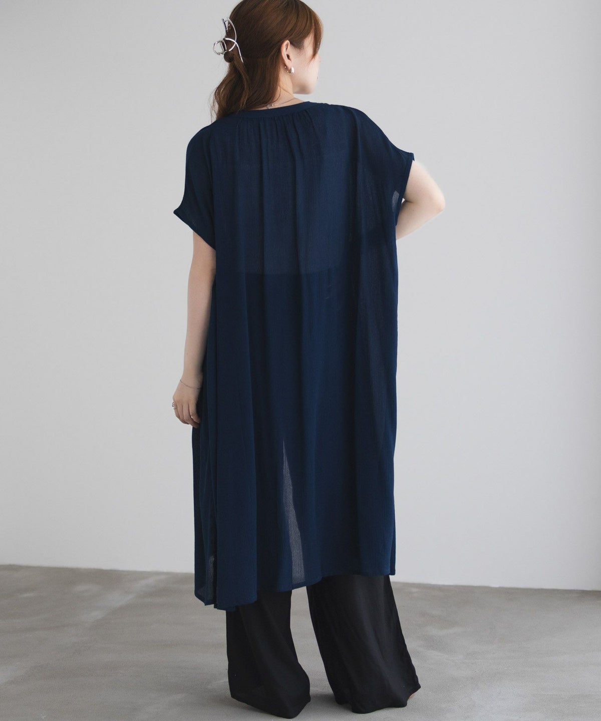 Howdy Marie インドファブリック 前開きワンピース レディース