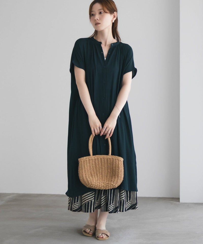 Howdy Marie  インドファブリック 前開きワンピース レディース商品画像-17