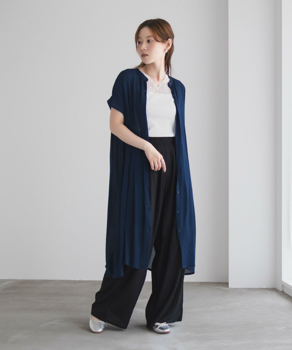 Howdy Marie インドファブリック 前開きワンピース レディース