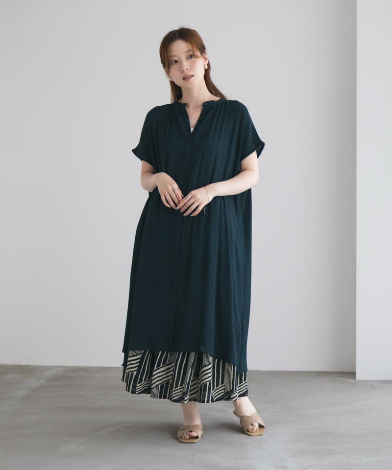 Howdy Marie インドファブリック 前開きワンピース レディース商品画像-32