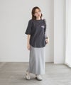 UNDERWRAPS  刺繍ラウンドビッグシルエットTシャツ レディース メール便 対応商品商品サムネイル-10