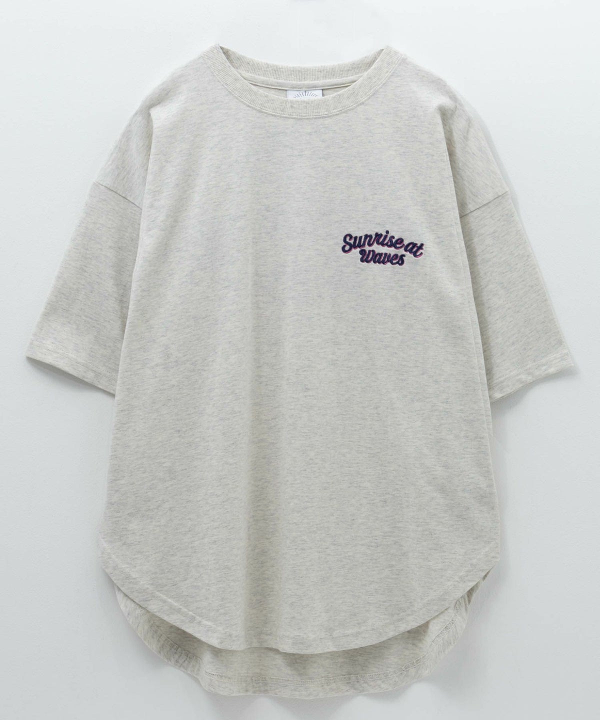 UNDERWRAPS 刺繍ラウンドビッグシルエットTシャツ レディース ネコポス 対応商品