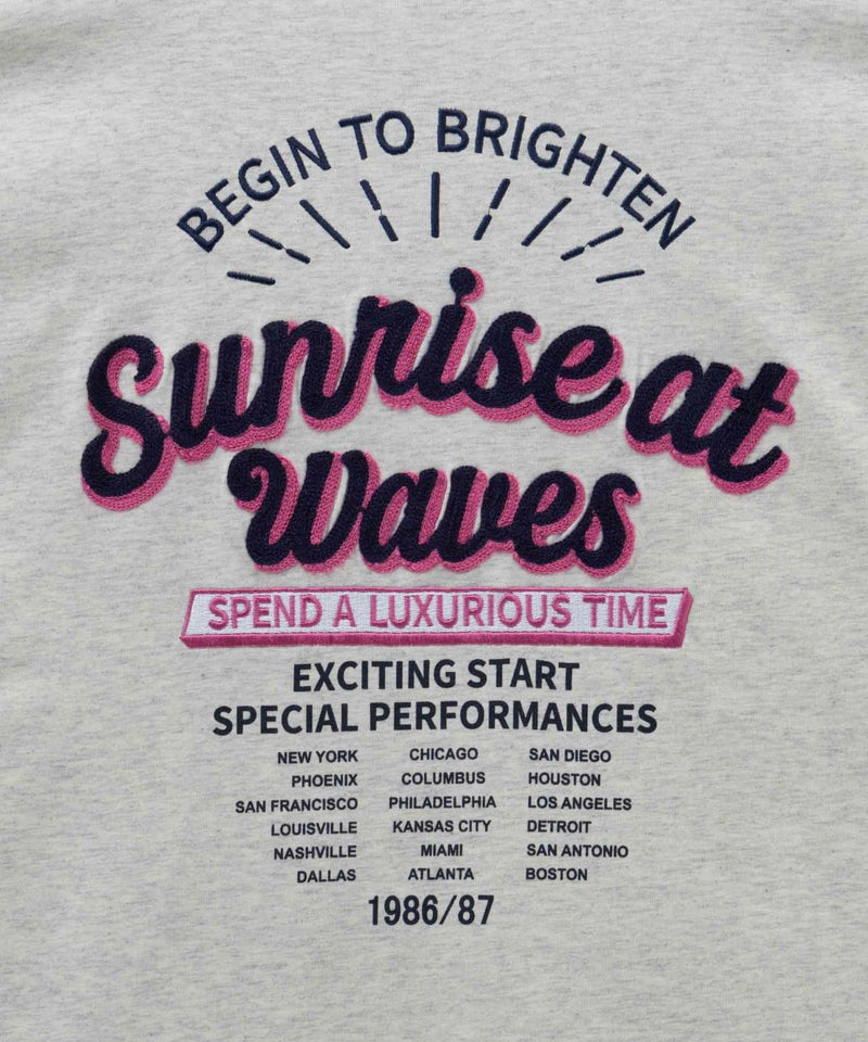 UNDERWRAPS 刺繍ラウンドビッグシルエットTシャツ レディース メール便 対応商品商品画像-24