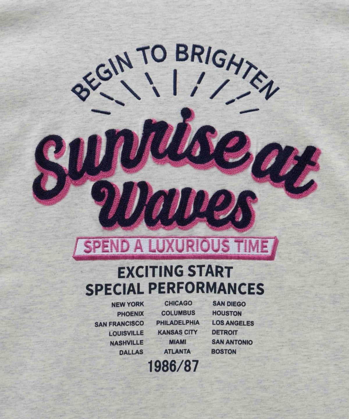 UNDERWRAPS 刺繍ラウンドビッグシルエットTシャツ レディース ネコポス 対応商品