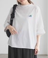 CONVERSE 袖ロールアップTシャツ レディース メール便 対応商品商品サムネイル-1