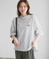 CONVERSE  袖ロールアップTシャツ レディース メール便 対応商品商品サムネイル-2