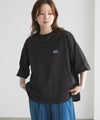 CONVERSE 袖ロールアップTシャツ レディース メール便 対応商品商品サムネイル-3