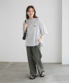 CONVERSE 袖ロールアップTシャツ レディース メール便 対応商品商品サムネイル-14
