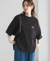 CONVERSE 袖ロールアップTシャツ レディース メール便 対応商品商品サムネイル-16