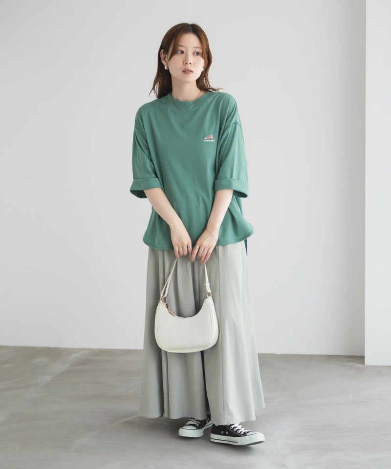 CONVERSE  袖ロールアップTシャツ レディース メール便 対応商品商品画像-22