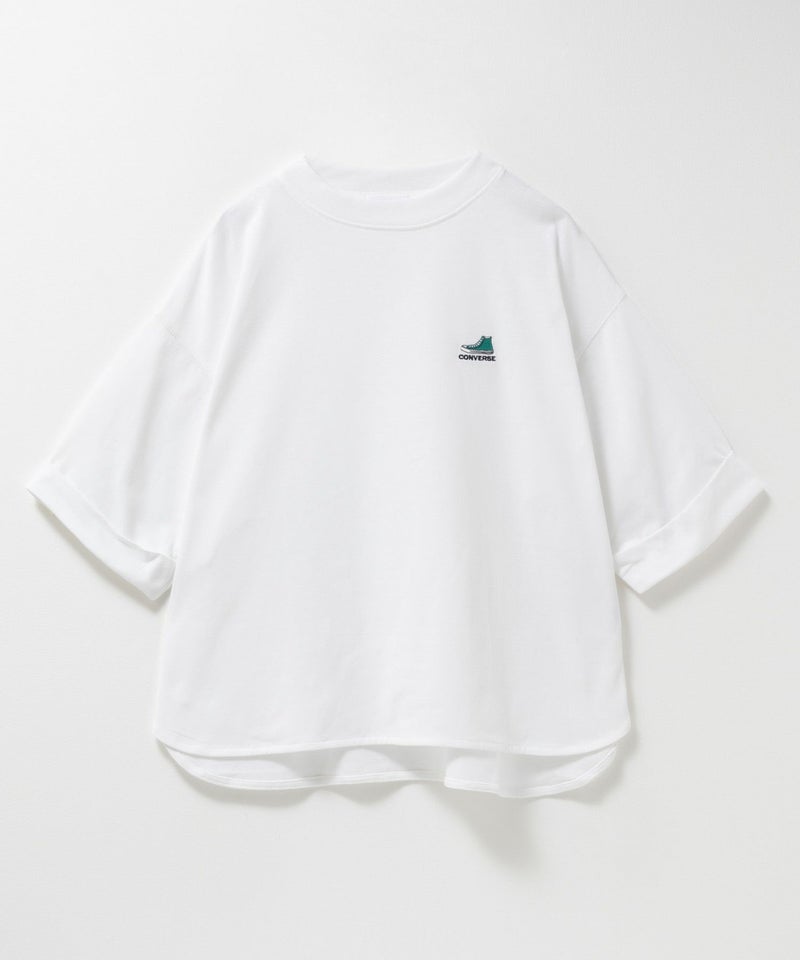 CONVERSE 袖ロールアップTシャツ レディース メール便 対応商品商品画像-23