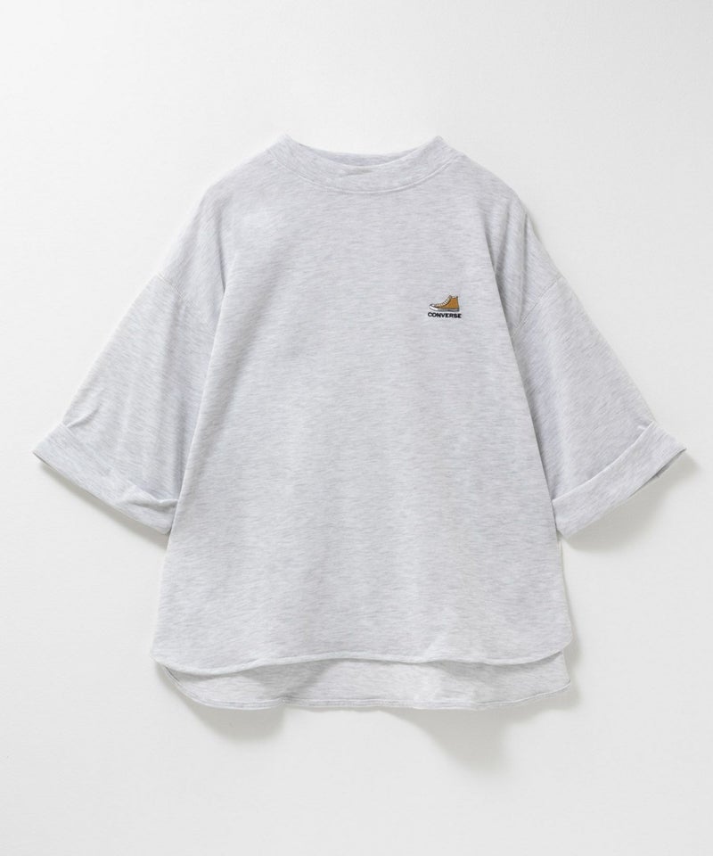 CONVERSE 袖ロールアップTシャツ レディース メール便 対応商品商品画像-25