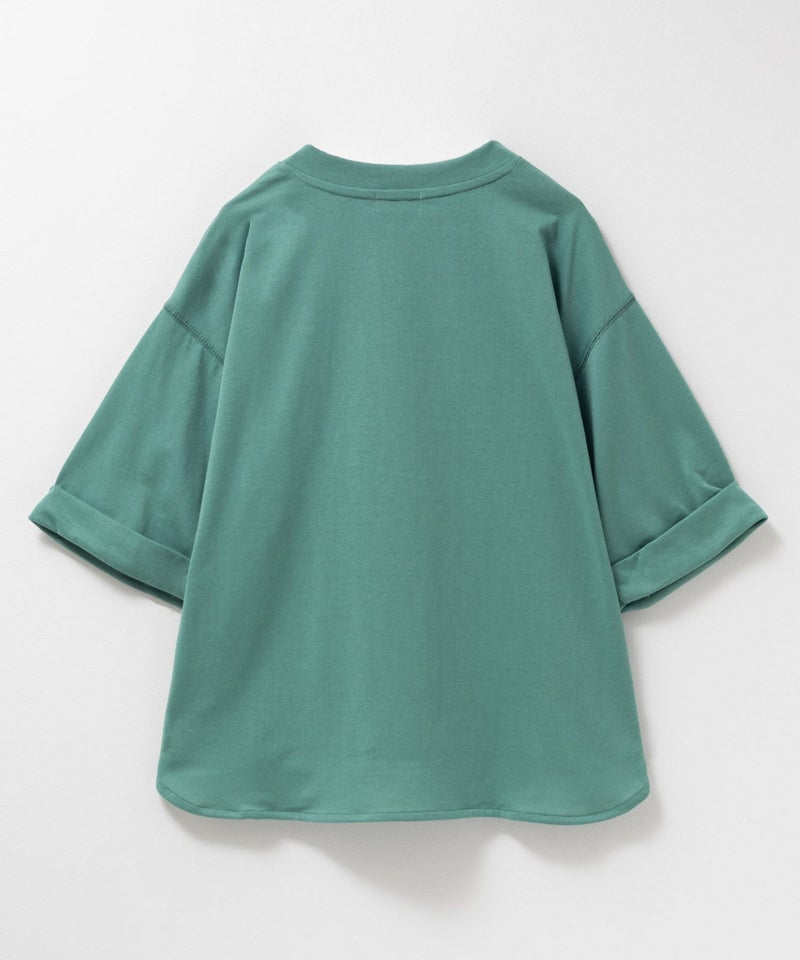 CONVERSE 袖ロールアップTシャツ レディース メール便 対応商品商品画像-30