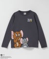 Tom and Jerry プリント長袖Tシャツ キッズ メール便 対応商品商品サムネイル-1