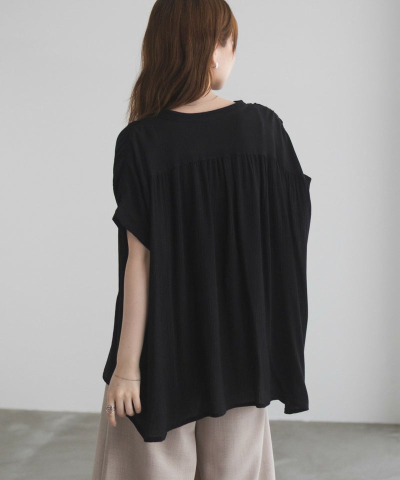 Howdy Marie インドファブリック ギャザーブラウス レディース商品画像-9