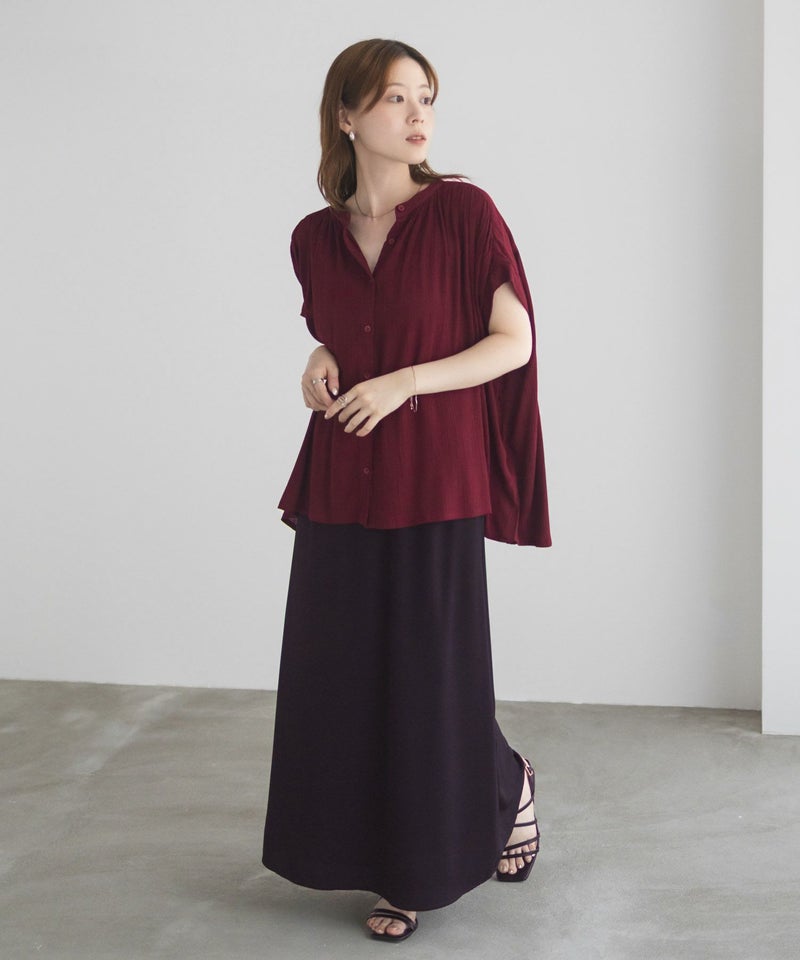 Howdy Marie インドファブリック ギャザーブラウス レディース商品画像-32