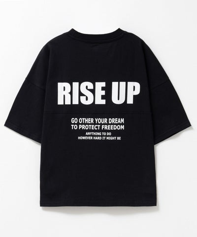 T-GRAPHICS ゲームアートプリント半袖Tシャツ キッズ