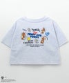 Tom and Jerry ショート丈胸刺繍Tシャツ キッズ メール便 対応商品商品サムネイル-2