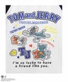 Tom and Jerry ショート丈胸刺繍Tシャツ キッズ メール便 対応商品商品サムネイル-4