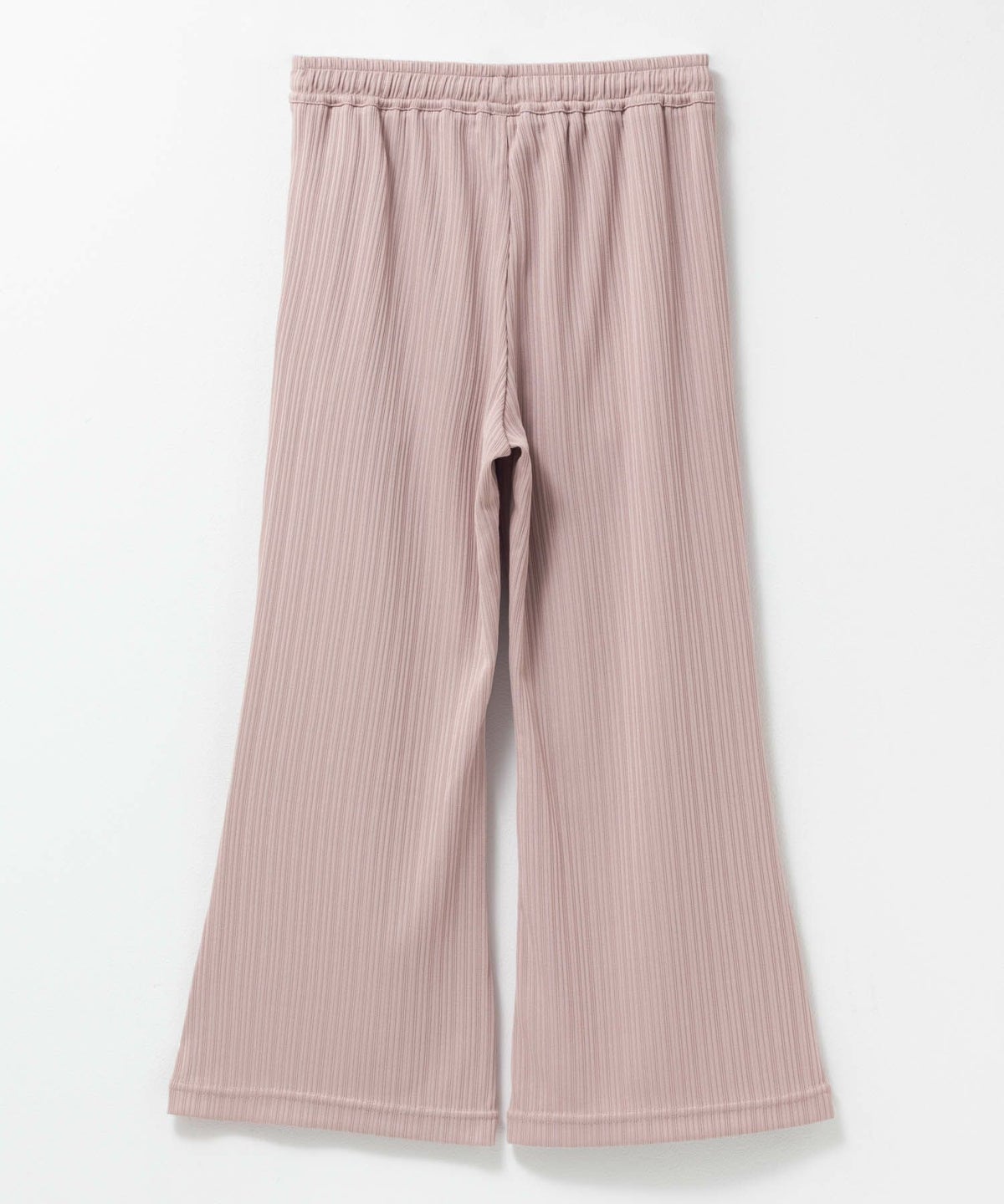 NAVY リブワイドフレアパンツ キッズ