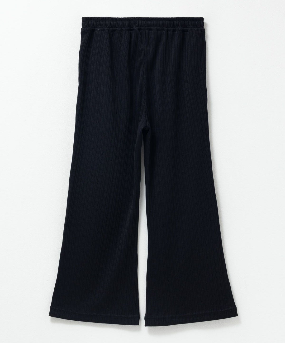 NAVY リブワイドフレアパンツ キッズ