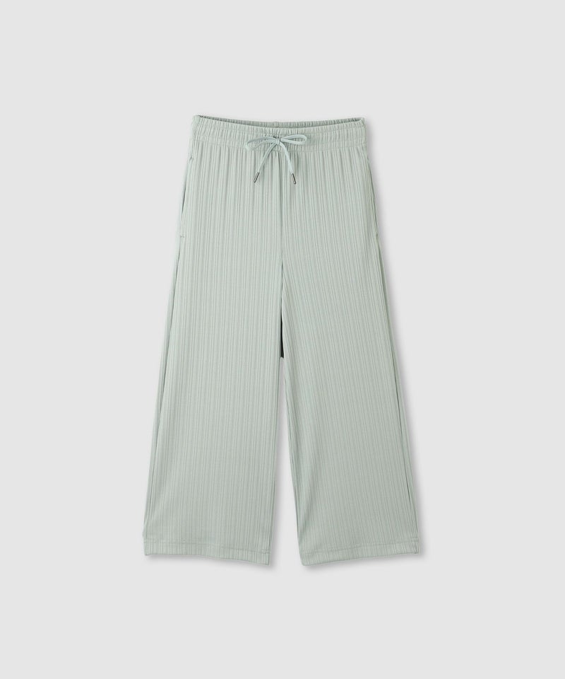 nAvy リブワイドパンツ キッズ商品画像-5