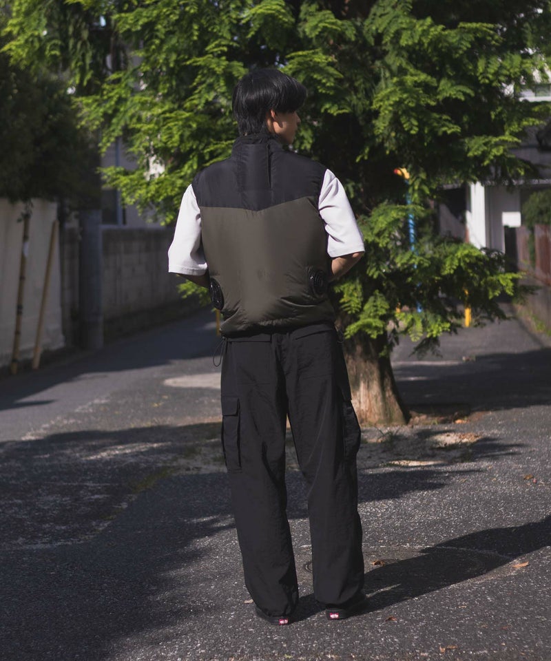 NAVY  空調風神服(R)×EXFROZEN ファン付きベスト メンズ商品画像-40